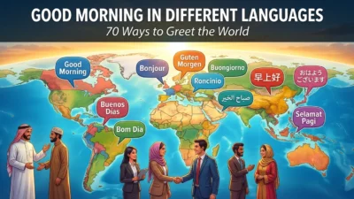 Good Morning in Different Languages