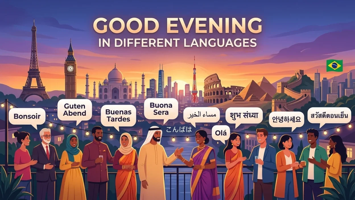 Good Evening in Different Languages