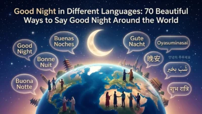 Good Night in Different