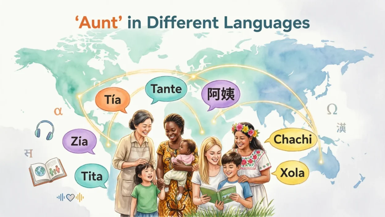 Aunt in Different Languages