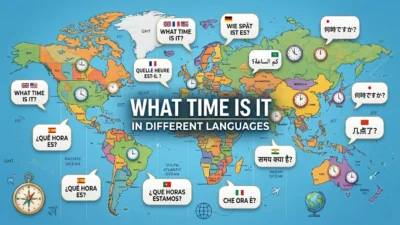 What Time Is It in Different Languages