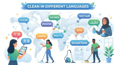 Clean in Different Languages